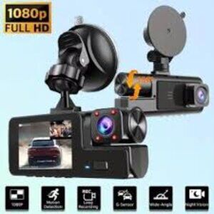 Dash Camera for Cars 1080P 2 Channels 360° Dash Cam Car DVR 170 Large Wide Angle